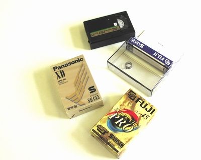 S VHS C Cassetten