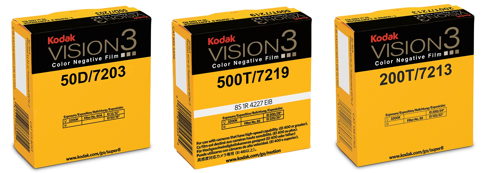 neue Kodak-Filme für Super 8
