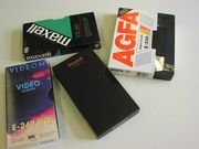 VHS - Video-Cassetten